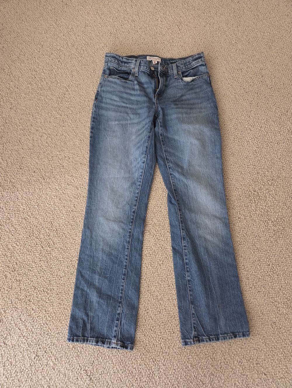 Lucky Brand 6/28 R Women’s Blue Straight-Leg Jeans